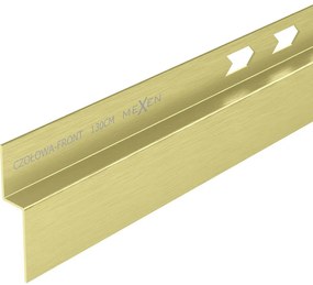Mexen Line-B lišta 130 cm, zlatá matná, 185503130U