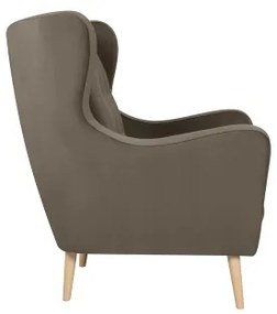 Kreslo OMI XXL hnedé