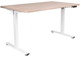 Výškovo nastaviteľný stôl Alto 100 White 120 cm