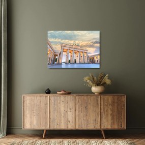 Sklenený obraz - Brandenburská brána, Berlín, Nemecko (70x50 cm)