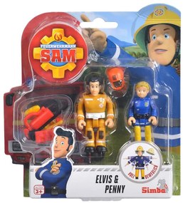 Požiarnik Sam Figúrky 2 ks s prísl. III, 4 druhy