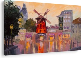 Obraz - Moulin rouge, Paríž, Francúzsko (90x60 cm)