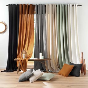 Hnedý záves 135x260 cm Twily – douceur d'intérieur