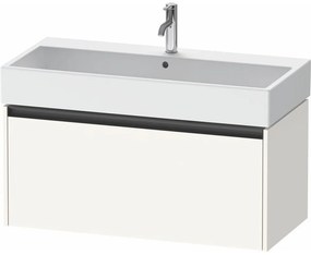 DURAVIT Ketho 2 závesná skrinka pod umývadlo, 1 zásuvka, 984 x 460 x 440 mm, biela super matná, K25078084840000