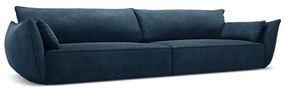 Tmavomodrá pohovka 248 cm Vanda - Mazzini Sofas