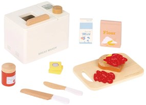 Drevená pekáreň na chlieb s doplnkami