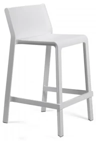 TRILL STOOL MINI záhradná barová stolička bez podrúčok grigio