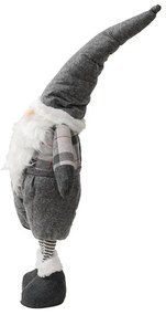 Dekoratívny trpaslík GNOME 90 cm, sivý