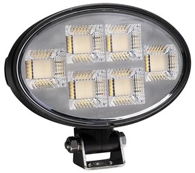 LED Bodové svietidlo pre automobil BLACK LED/150W/10-30V IP69 5700K oválny