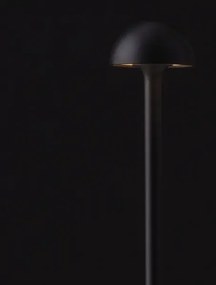 Vonkajšia stolová lampa Lumo čierna