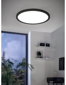 Eglo 900091 - LED RGBW Stmievateľné stropné svietidlo ROVITO-Z LED/14,6W/230V čierna