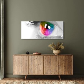 Obraz - Očná dúhovka (120x50 cm)