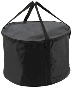 Stolný gril na drevené uhlie 4xAA/USB čierna