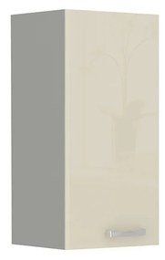 Horná skrinka Multiline 30 G-72 F, Farby: šedý / krém lesk