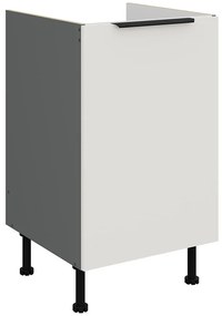 Kuchynská skrinka Aria-Wh/Ant Anti Fingerprint 50zl 1f Bb