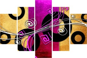 Obraz abstrakcie (150x105 cm)