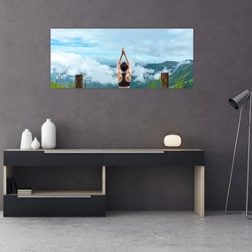 Obraz - Jóga (120x50 cm)