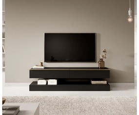 TV skrinka/stolík Hilde  (čierna). Vlastná spoľahlivá doprava až k Vám domov. 1099668