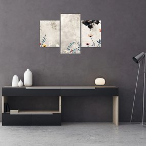 Obraz - Lúka v betóne (90x60 cm)