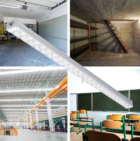 BERGE LED lampa NEPTUN 60cm - 18W -1800lm - IP20 - 4000K - neutrálna biela