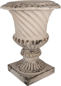 Béžový antik kvetináč v barokovom štýle Baroque - Ø 35*56 cm