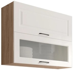 Kuchynská skrinka Smart 42g Sonoma/Biely Mat