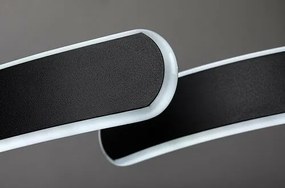 Rabalux 72115 závesný luster LED Silnora 35W, čierna