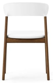 Stolička Herit Chair Spectrum Leather – biela/dymový dub