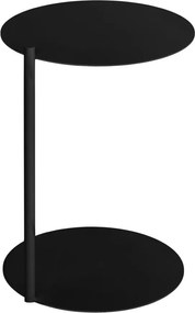 Oceľový okrúhly odkladací stolík 41x40 cm Ande – noo.ma