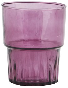 MADAM STOLTZ Pohár na vodu Colors 200 ml Zelená