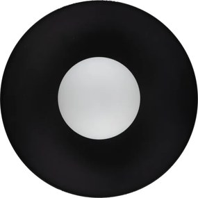 Nástenné svietidlo SLATE 1xG9/8W/230V pr. 28 cm čierna