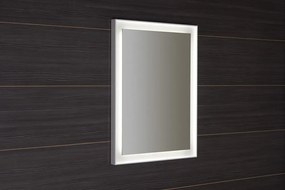 Sapho Sapho, FLUT LED podsvietené zrkadlo 600x800mm, biela, FT060