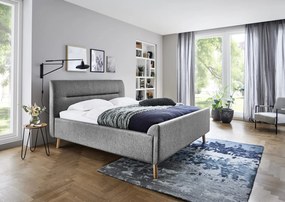 Čalúnená posteľ s priestorom Enny grey