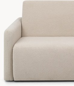 Rozkladacia pohovka Nido 140 cm s úložným priestorom - svetlobéžové buklé Quelle 03