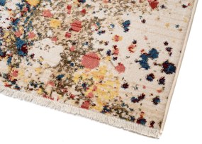 Štýlový koberec s abstraktným vzorom do obývačky