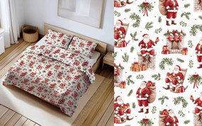 INTERMEDIC SK Detské vianočné obliečky Santa Claus | 100×135/40×60 cm