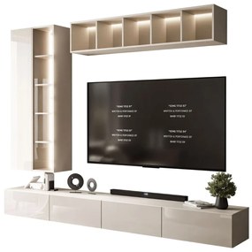 OBÝVACIA STENA DAZIO 2 KAŠMÍR LESK LED 250 cm