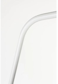 Biela stojacia lampa s textilným tienidlom (výška 220 cm) Martine – White Label