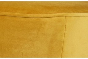 Horčicový puf WOOOD Sara High