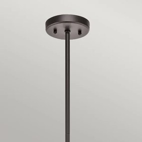 Kichler KL-LYNDON-5P-AZ - Vonkajší luster na tyči LYNDON 5xE27/60W/230V IP44