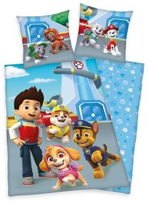 HERDING Obliečky Paw Patrol blue  Bavlna, 140/200, 70/90 cm