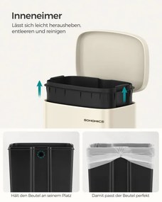 Odpadkový kôš 30L LTB03A02