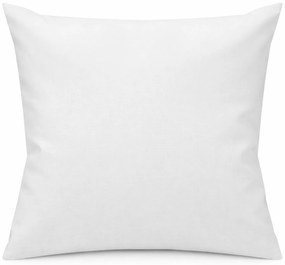 BAVLNENÁ OBLIEČKA NA VANKÚŠ SMOOTH 40X40 CM BIELA