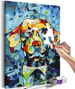 Obraz maľovanie podľa čísiel portrét psa - Dog Portrait - 40x60