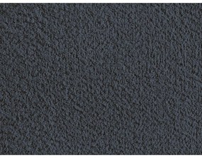 Tmavomodrá čalúnená dvojlôžková posteľ s úložným priestorom/bez čela s roštom 160x200 cm Inera – Bobochic Paris