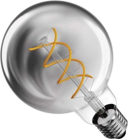 LED žiarovka dekoratívna DYMOVÁ G95 teplá biela