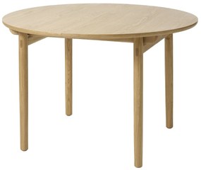 Rozkladací jedálenský stôl Wally 120 - 165cm prírodný dub