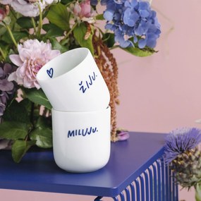 Bella Rose Porcelánový hrnček Žiju 270 ml