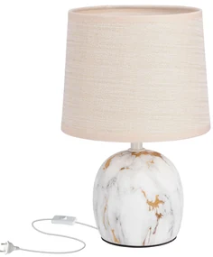 PROXIMA.store - Moderná stolná lampa ADELINA FARBA: béžová