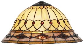 Tienidlo na lampu vitráž kolekcia CARAMEL Ø40